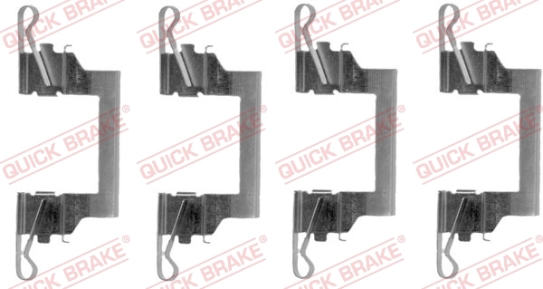 Accessory Kit, disc brake pad